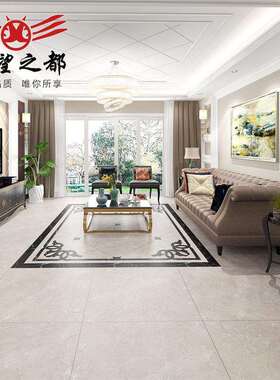 希之都BJY8084柔光砖石通望体大理瓷砖800x80地0灰白色客厅砖简约