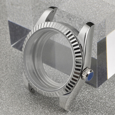 不锈钢手表壳日志适配NH35壳