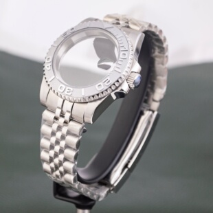 NH35手表壳水鬼游艇表壳蓝宝石玻璃不锈钢适装NH35/NH36机芯