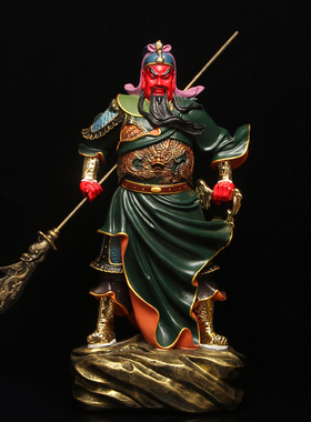 新品树脂武财神爷圣像横刀关公二C爷家用供奉公司开业店铺招财关