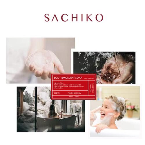 极速SACHIKO All Natural Gentle Moisturizing BatSh Soap For H
