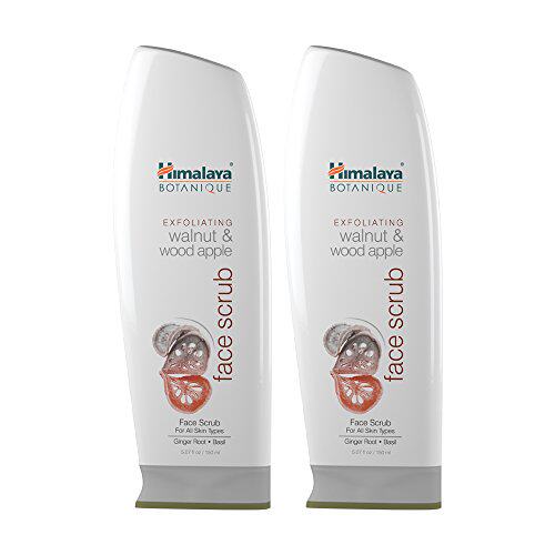 新品Himalaya Botannique Exfoliating Walnut & Wood Apple Face
