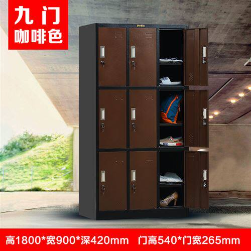 极速彩色铁皮更衣柜员工挂衣储物衣浴室身容院换柜U柜健V美房感应