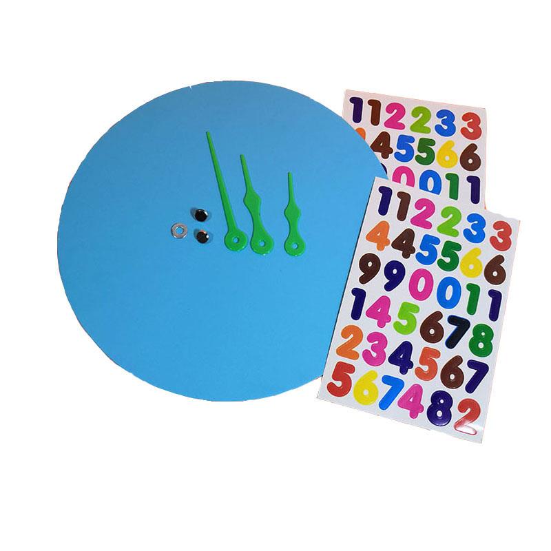 极速手工钟表材料ldiy小学生自制时钟制作儿童钟表的材料包幼儿园