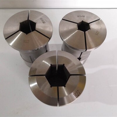 极速数控640弹簧钢六角夹头 数控640夹头 台I阶P定做 夹头 数控64