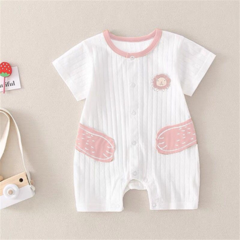 极速夏季0婴e儿1连体衣服2夏装3外出4外套装5宝宝6男女7夏天8个月