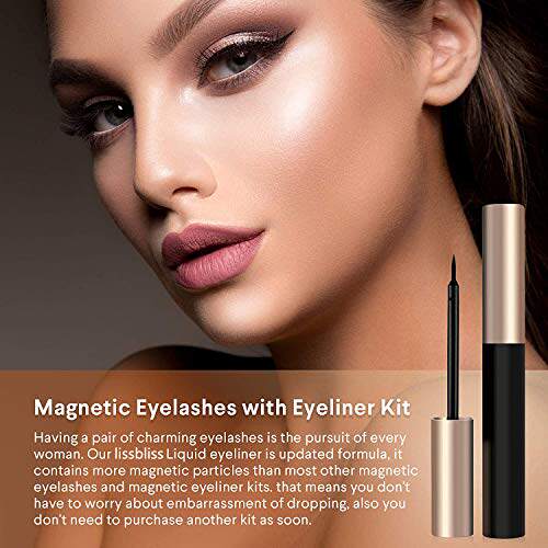 极速Magnetic Eyellashes with Eyeliner - Magnetic Eyeliner an