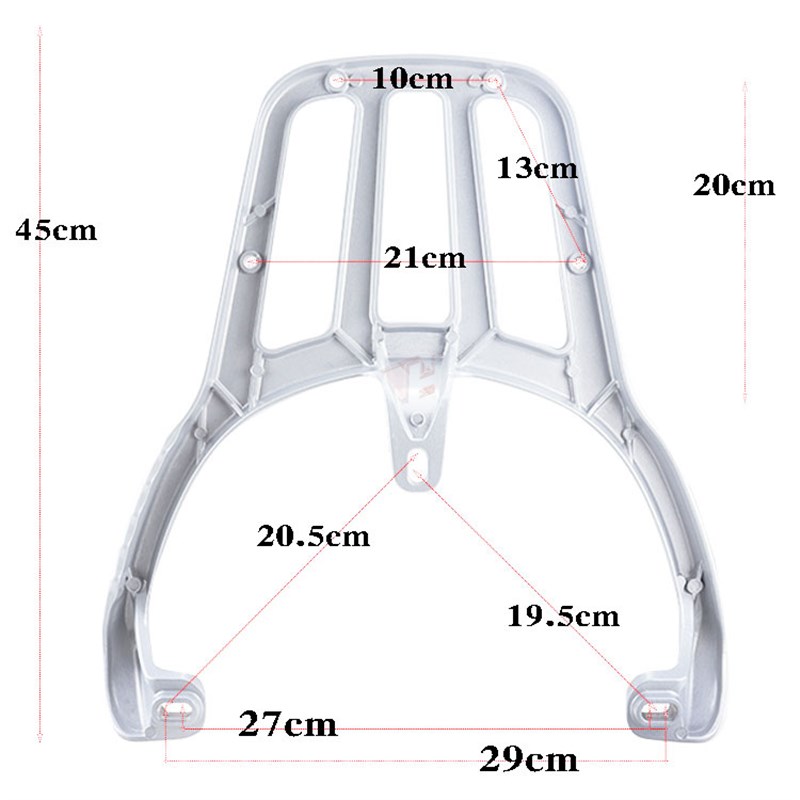 极速适用小刀长征版启航贝勒BO2爱玛凌麦改装电动车X后尾架后货架