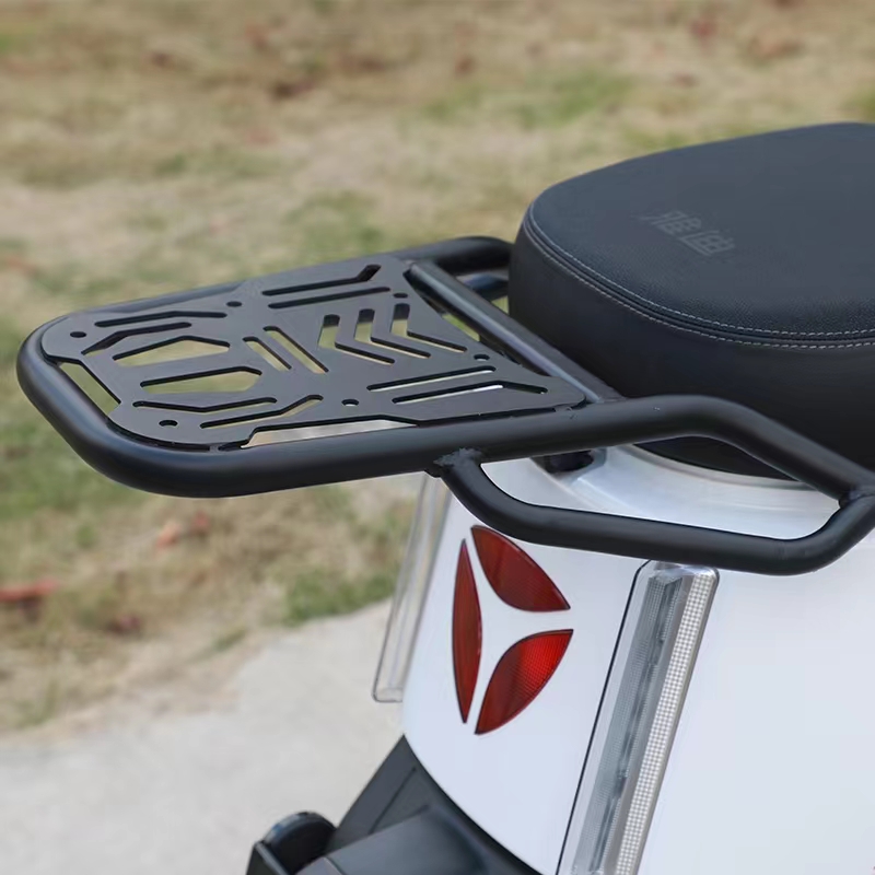 极速雅迪冠能Eh8E9G3T2T5加厚货架尾箱支架电动车尾箱架改装外卖