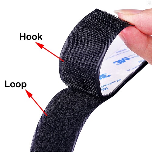 极速1Meter/Pairs Strong Self adhesive Hook andR Loop Fastene