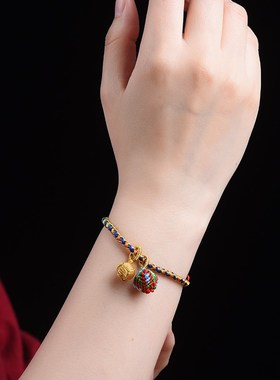 极速五彩绳端午节手链金榜题名儿童宝宝小粽子手工编织Y手绳五色