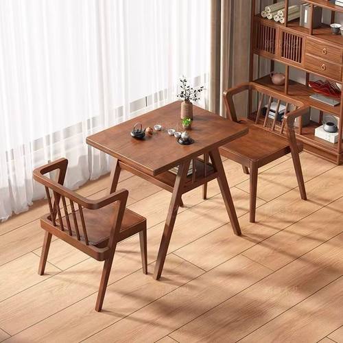 阳台茶桌小型实木新款家