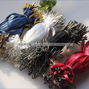辅料 葫芦别针挂牌线 高档服装 缎带吊牌绳 1000条 丝带挂绳 吊绳