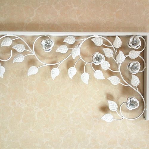 田园欧式铁艺角花玄关隔断装饰角架门花窗花过道屏风三角门洞装饰