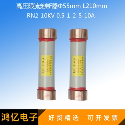 RN2-10高压熔断器10千伏35KV40.5KV户内高压保险管55*21055*610