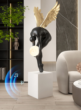 抽象艺术人物雕塑摆件轻奢大气客厅样板间家居装饰品乔迁新居礼物