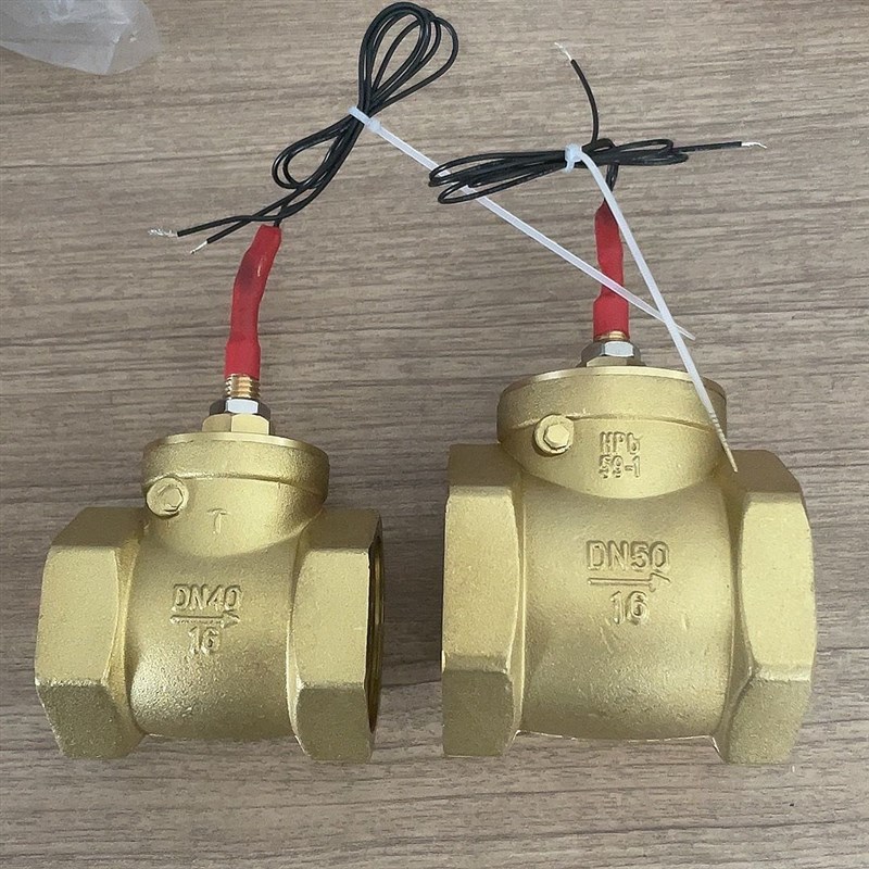 挡板式DN15/40/50断水保护水流开关4/6分流量控制传感器感应开关