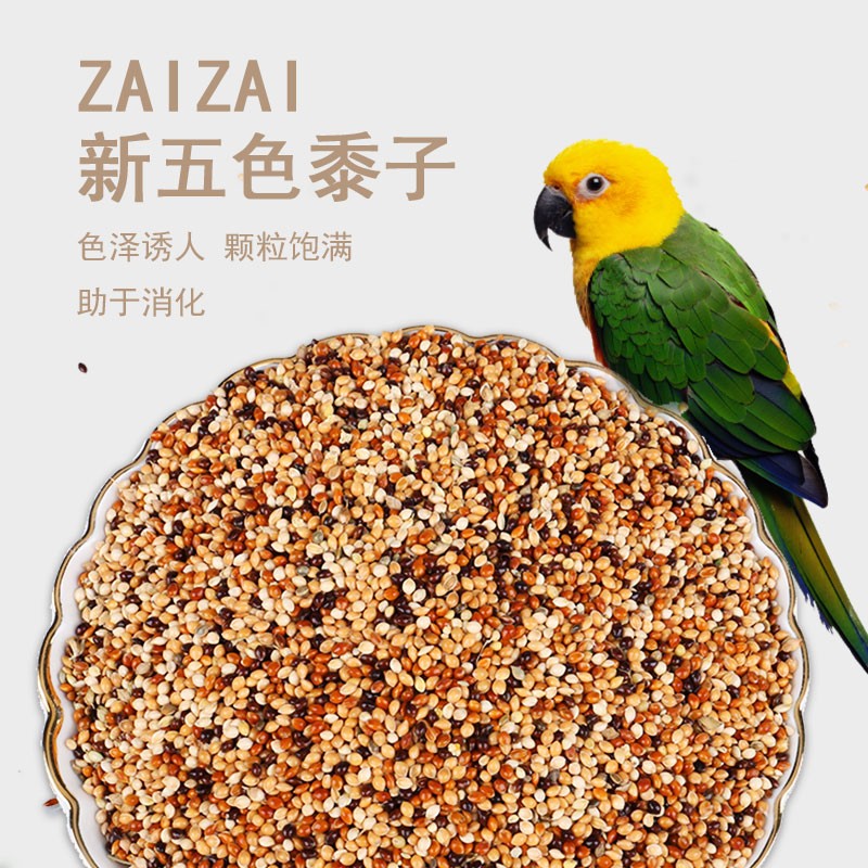 鹦鹉鸟粮饲料夏季混合专用粮