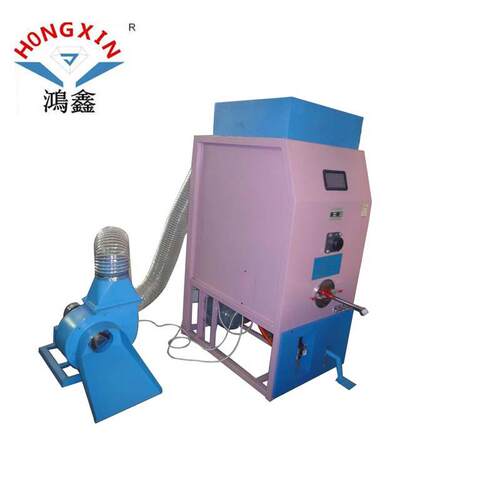 厂家毛HXP-1250供应口自吸棉式毛绒玩具充机器PP棉泡沫粒子羊充机