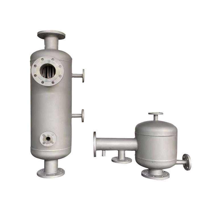 钛材2205双相钢螺旋缠绕管壳式冷凝器不锈钢304列管式气液分离器