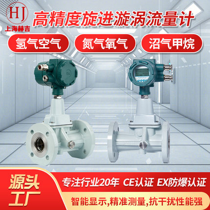 上海定制旋进旋涡流量计煤气气体流量计漩涡防爆型抗震动智能计量