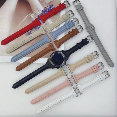 适用于OPPOwatch2手表牛皮表带1代OPPOwatch3pro小蛮腰皮表带46MM