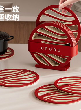 餐桌双层防烫垫厨房餐桌垫防烫耐高温碗盘垫锅垫加厚茶杯垫防滑垫