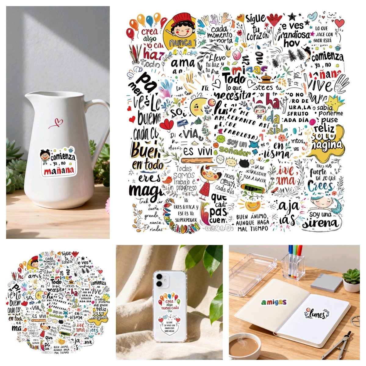 50张西班牙语法语德语阿拉伯语励志文字同款笔记本电脑diy水杯滑板平板电脑吉祥拉杆箱行李箱防水贴画手账ins,文具电教/文化用品/商务用品,贴纸/立体贴纸,淘宝优惠券,粉丝福利购,淘宝优惠卷