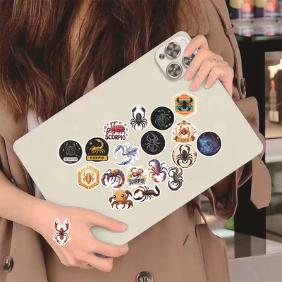 50张天蝎座Scorpio创意贴纸装饰
