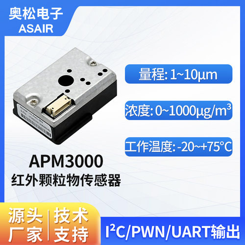奥松电子PM2.5粉尘颗粒物传感器