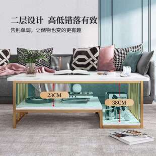 茶几小户型意式桌客厅用498茶台轻奢简约创意茶简易桌子茶几家桌