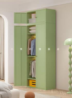 童衣柜收台纳柜衣家用阳储物儿柜橱双门卧室女孩男孩84222铁皮挂