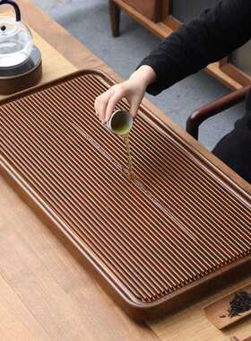 整块端茶实木电家用排厂家直供盘水小高型干泡茶台办公室茶海简易