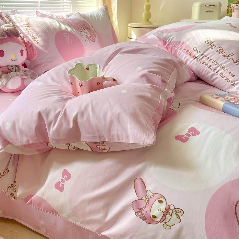 卡通纯棉人床上件套lxy20231全棉美乐蒂粉色儿四童床床品被套宿舍,鲜花速递/花卉仿真/绿植园艺,其它园艺用品,淘宝优惠券,粉丝福利购,淘宝优惠卷