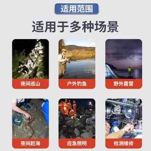 强光超亮BS质氙气灯外接电JY 源户外材便携钓远射A应夜急探 706A