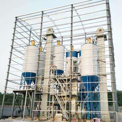 作年产1万25001吨干粉砂浆搅拌站连5续业式石膏砂浆搅拌站整套设