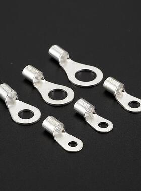 OT冷压端头10冷压FTO接线端子鼻O型连接线耳裸平方端子铜子连接器