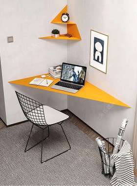 极简家居办公ZG-64906桌小户型电写台酒店转角墙角脑桌卧室房间拐