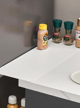 厨房台延长缝隙挡板冰箱延伸板板桌面侧边宽免面打加AL102578孔收