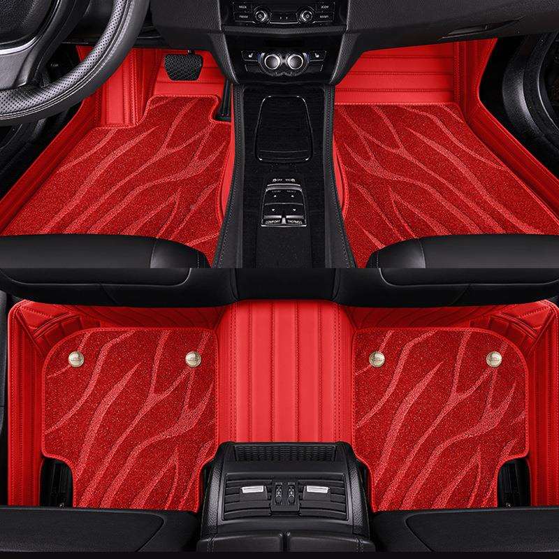 进口大众Tiguan//1途欢/途威04910/17741/12/3/1/15/16款专用脚垫