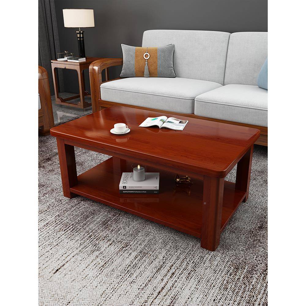 谋生实木茶几简现代小OQB户型厅家用几桌阳台简易茶茶台新约中客