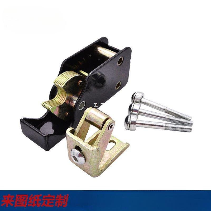 重型门扣碰锁击式工业门烤750箱试验箱恒温撞湿箱带恒勾自锁门碰