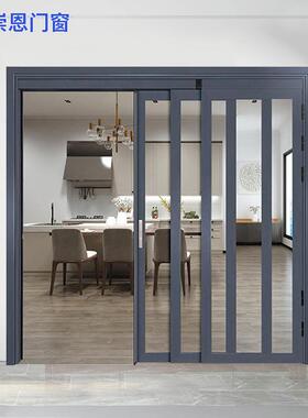 卫生间pd推拉门ISM房平一体开3c门钢化玻璃门pt门折叠推拉厨客厅