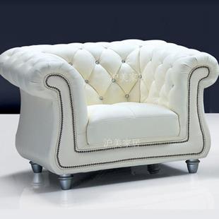 欧式沙发小户型型客厅000000现代简约白色美整装经济式拉沙扣发