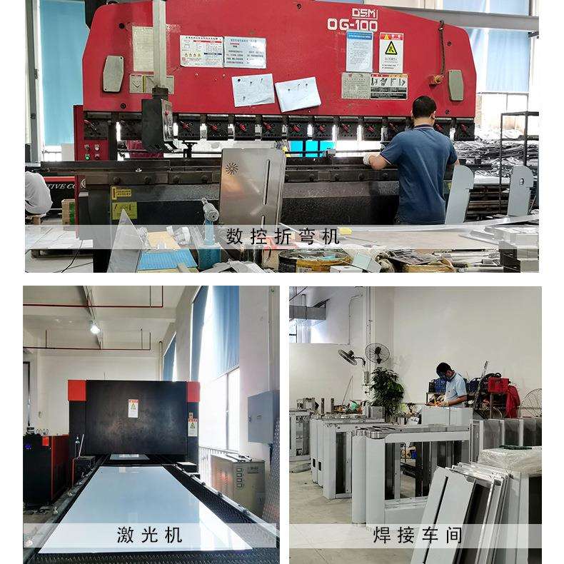 【16年厂脸家】全高转闸18智能人识别闸机十字转门单项转闸闸门