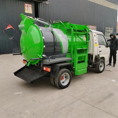 电TAJ动餐电厨垃圾车新能源垃圾收集车纯小型动厨余圾清垃理车