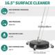 高压盘清机16.5英寸塑料洗地1 4地面清洗洗轮器FXJ4000psi带4子