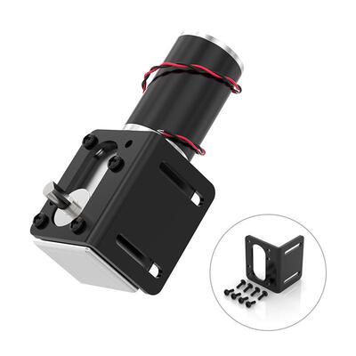 52882UEF-50蜗轮蜗直流自锁减速电机大杆扭矩低速2V41V正反转马达