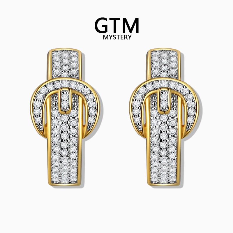 GTM个性皮带扣耳圈轻奢小众