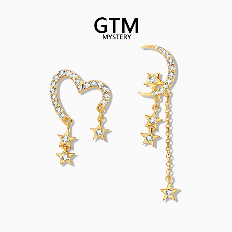 GTM星月传说耳环轻奢银耳饰